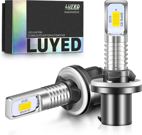 Miniatura 9 de Bombilla LED antiniebla 881, 6500 K, xenón blanco, extremadamente brillante, 886 889 894 898, repuesto para luces antiniebla, paquete de 2 Blanco