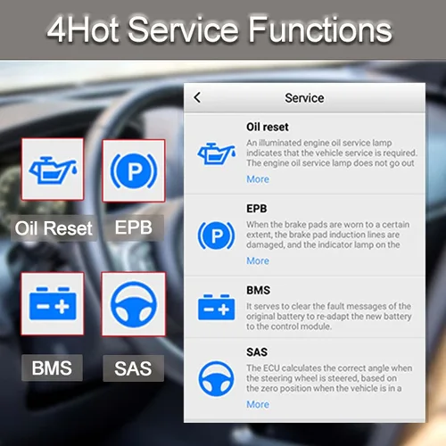 Miniatura 3 de Autel Herramienta de programación TPMS MaxiTPMS ITS600 2023 Versión de lectura/activación/reaprendizaje TPMS Sensor MX Sensor OLS/SAS/BMS/EPB