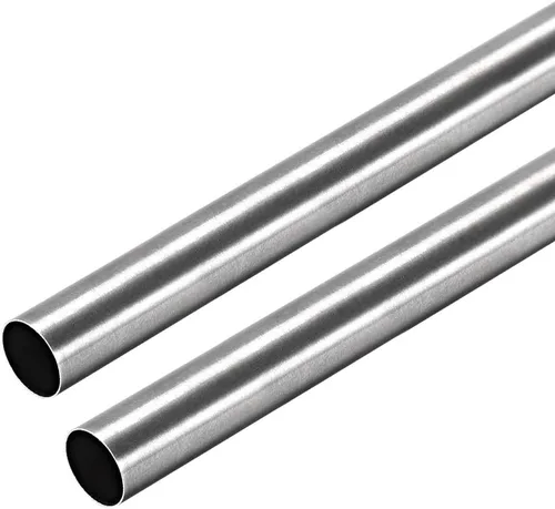 uxcell Tubo redondo de acero inoxidable 304 0.354 in OD 0.008 in espesor de pared 9.843 in de longitud Tubo recto sin costura 2 piezas