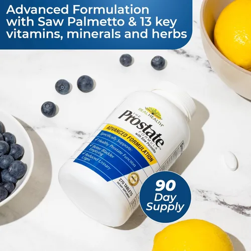 Miniatura 2 de Real Health Laboratories La fórmula para la próstata con Saw Palmetto, 270 tabletas (el empaque puede variar)
