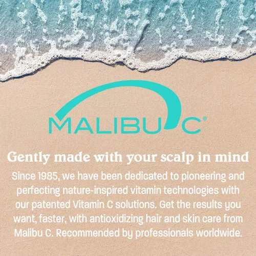 Miniatura 9 de Malibu C Replenish Hair Masque (1 paquete) - Acondicionador profundo ultra hidratante para reparación del cabello - Fórmula reparadora con aceite