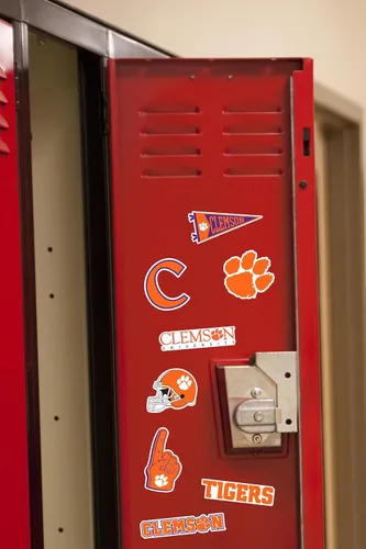 Miniatura 4 de Clemson University - Paquete variado de 50 calcomanías de vinilo grandes de lujo, para laptop, botella de agua, álbumes de recortes, tableta