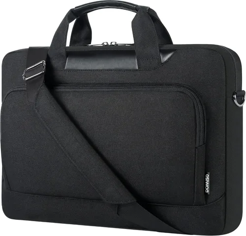Miniatura 8 de DOMISO Bolsa para laptop de 17-17.3 pulgadas de gran capacidad con correa para el hombro para Dell XPS/HP Pavilion 17/Lenovo Chromebook 317, Verde