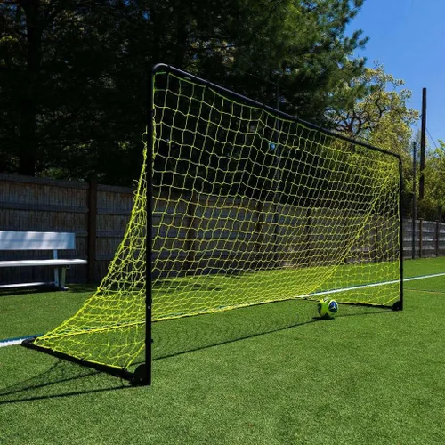 Miniatura 2 de Metas de fútbol de competencia Franklin Sports - Metas de fútbol de acero portátiles para el patio trasero - Meta de fútbol para adultos y jóvenes