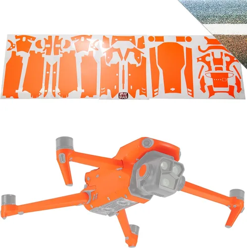 Miniatura 24 de WRAPGRADE Adhesivos de piel completa para DJI Mavic 3 / Mavic 3 Classic (amarillo neón)