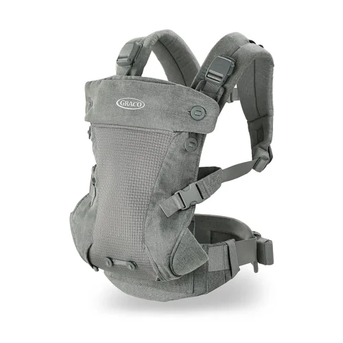 Graco Cradle Me - Portabebés 4 en 1 | Incluye modo recién nacido sin necesidad de inserto Gris mineral