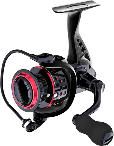 Miniatura 2 de Ashconfish - Carrete giratorio para pesca en agua salada y dulce, de cuerpo ultraligero, con rodamiento 8 de acero inoxidable, relación de engranaje
