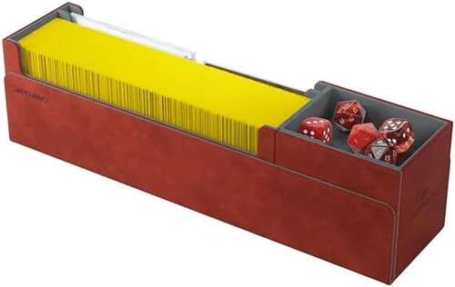 Miniatura 3 de Cards Lair - Caja de cubierta convertible para más de 400 tarjetas, almacenamiento de cartas de doble manga, protector de juego de cartas premium