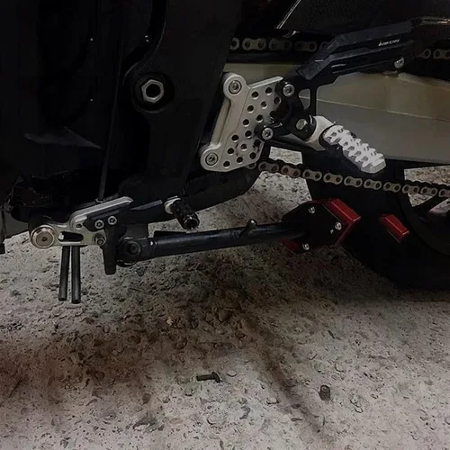 Miniatura 6 de Soporte CNC Soporte lateral Placa de extensión para Kawasaki Z650 Z900 Z900RS 2017 2023 Z800 Z1000 Z1000SX 2011 2019 (color : A negro)
