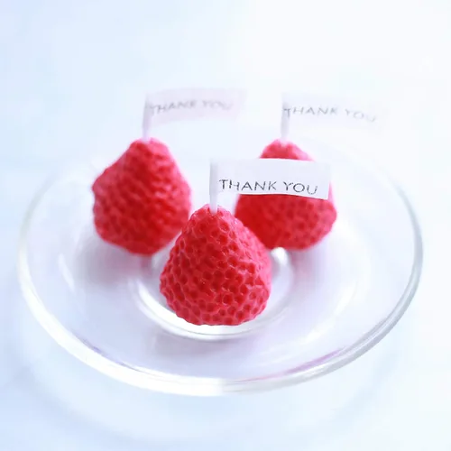 Miniatura 5 de 2 moldes de silicona 3D de fresa, materiales de silicona de seguridad de grado alimenticio para hornear, moldes de mousse de postre, cubitos