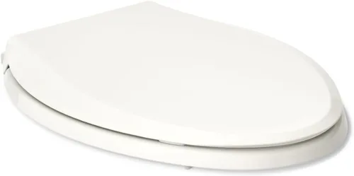 Miniatura 8 de KOHLER 4636-RL-96 Cachet ReadyLatch - Asiento de inodoro alargado con cierre lento, cierre suave, tapa silenciosa del asiento de inodoro, topes