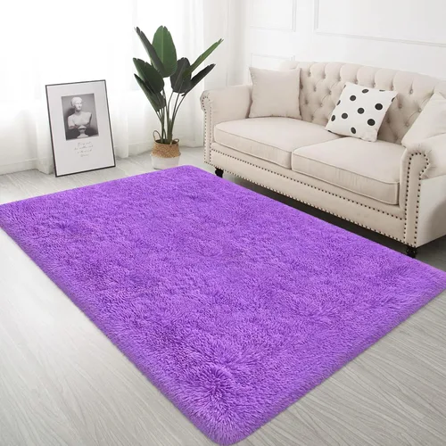 Miniatura 79 de Alfombras verdes para dormitorio de niños: alfombra de pasillo lavable de 2x6, alfombras pequeñas antideslizantes, esponjosas, suaves, peludas