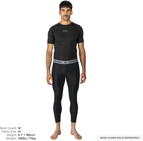 Miniatura 3 de malla protectora para entrenamiento de Jiu Jitsu y base de compresión. Para hombre.