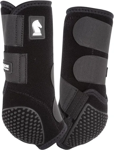 Miniatura 2 de Botas de soporte Classic Equine Flexion by Legacy2, delanteras (Agua, Grande)