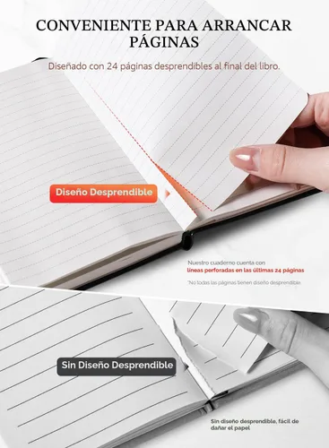 Miniatura 3 de AISBUGUR Cuaderno de bolsillo, cuaderno pequeño, paquete de 2 unidades en total de 320 páginas, cuaderno de bolsillo de 3.7 x 5.7 pulgadas