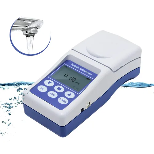 NEWTRY Medidor de turbidez digital portátil 0 ~ 20NTU Turbidímetro de laboratorio Calidad de agua Medidor de detección de turbidez Probador (0 ~