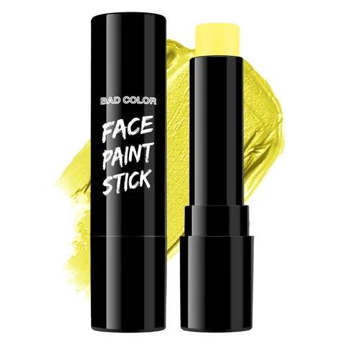Miniatura 17 de BADCOLOR Barra de pintura naranja para la cara y el cuerpo, crema mezclable para ojos negros de cuerpo completo, maquillaje para Halloween, SFX