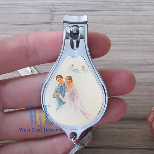 Miniatura 3 de 12 piezas de boda llavero favor Correo Clipper embotellador abridor Nuestro Boda
