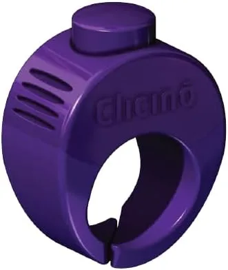 Miniatura 2 de Karen Pryor - Anillo de clicino pequeño para perros y cachorros, entrenamiento de perros manos libres con anillo ergonómico y cierre de meter