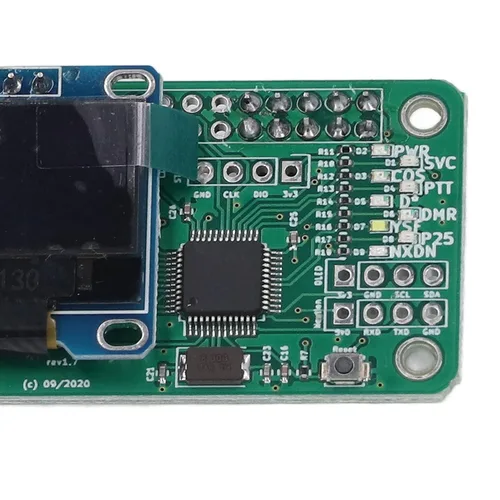 Miniatura 7 de Módulo Hotspot Multi Modo USB Hotspot Expansión Junta con Soporte de Pantalla para DMR P25 YSF