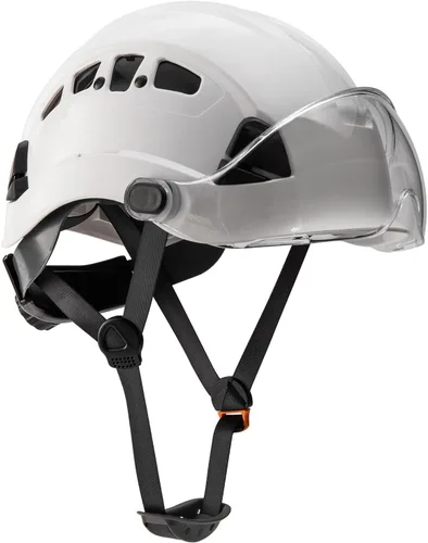 Miniatura 9 de Casco de seguridad – Casco aprobado por ANSI Z89.1 ajustable – Suspensión de trinquete de 6 puntos y cascos OSHA