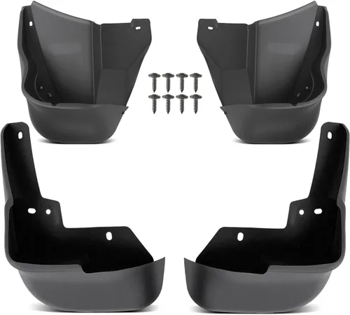 YHTAUTO Juego de 4 guardabarros y protectores contra salpicaduras, accesorios de repuesto para Honda Civic 1996-2000 Coupé Sedán, no apto para el