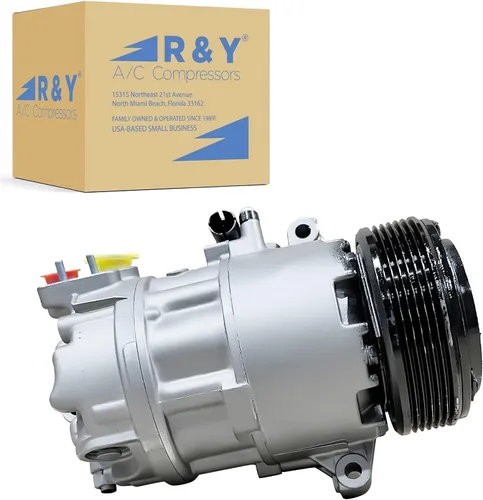 Compresor de CA RYC y embrague de A/C FG432 (se adapta a BMW Z4 3.0L, 3.2L 2006, 2007, 2008)