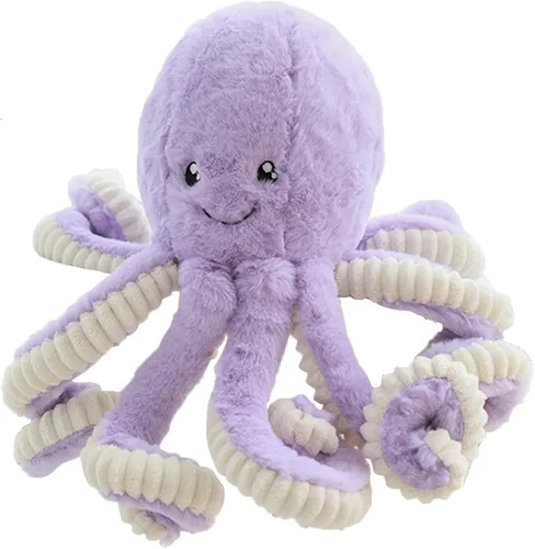 Miniatura 8 de Muñeca de Peluche de Pulpo de Dibujos Animados Linda, Juguetes Regalo, Juguetes de Peluche de Mar para Niños y Amantes, Decoración del Hogar