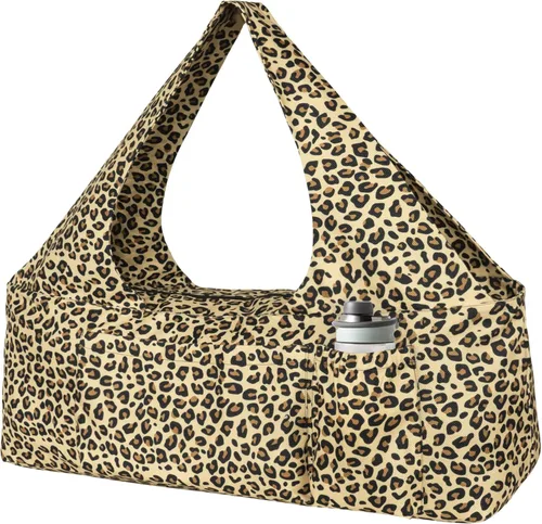 Miniatura 9 de Bolsa para esterilla de yoga – Bolsa de yoga grande con correa para esterilla de yoga, cremallera y bolsillos, bolsas de yoga y transportadores que