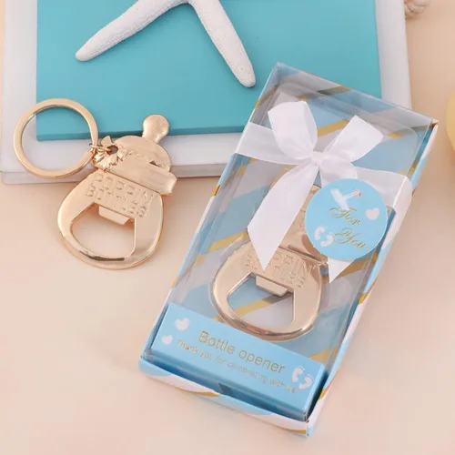 Miniatura 4 de WeddParty - Paquete de 24 regalos de devolución de baby shower para suministros de invitados, abrebotellas con forma de abrebotellas, decoración
