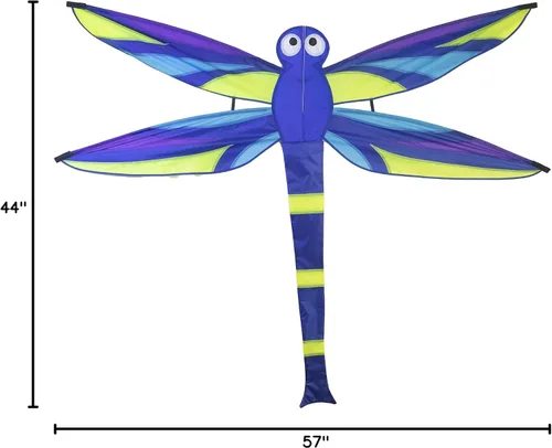 Miniatura 6 de In the Breeze Harmony Dragonfly Kite, 57 pulgadas de ancho x 44 pulgadas de alto, 3141