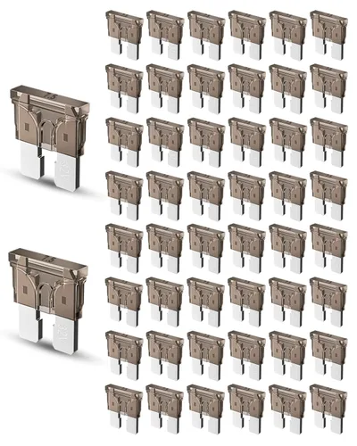 Miniatura 12 de Riseuvo 50 piezas Fusibles Estándar de Automóvil de 20A - Fusibles Automotrices de 20 AMP (ATO/APR/ATS), Fusible de Cuchilla de 32V (12/24V)