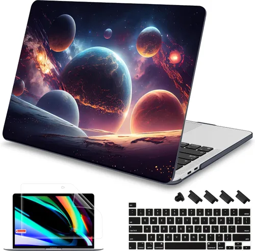 Miniatura 26 de Mektron Funda para MacBook Pro de 16 Pulgadas A2141 Versión 2019 con Pantalla Liquid Retina/Touch ID, Carcasa Rígida de Plástico con Funda