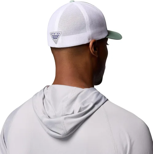 Miniatura 324 de Columbia - Gorra de malla con bandera con árboles unisex para adultos, corona alta