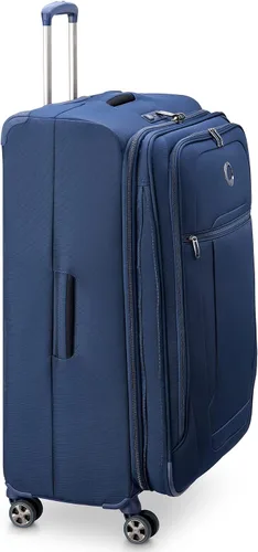 Miniatura 56 de DELSEY PARIS Helium DLX Softside - Maleta expandible con ruedas giratorias, azul marino, a cuadros, mediano de 25 pulgadas