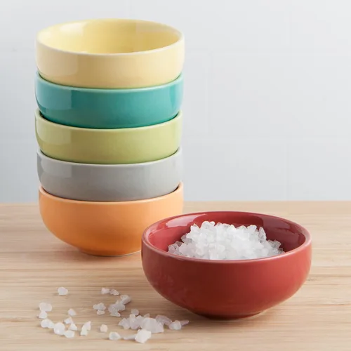 Miniatura 3 de Now Designs Canyon - Juego de tazones de cerámica, plato para salsa de soja, juego de 6, 2 oz