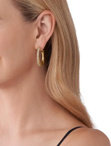 Miniatura 3 de Michael Kors - Arracadas de plata y oro rosa para mujer