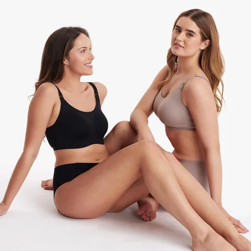 Miniatura 7 de Momcozy Nursing Bras for Breastfeeding, FB039 Comfort Support Seamless Maternity Bra, Pregnancy Sleep Bralette, Full-Coverage