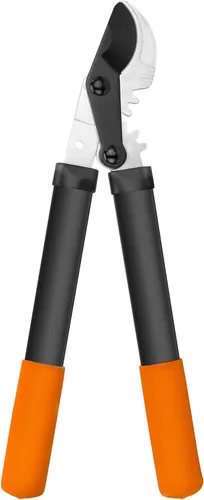 Podadoras para cortar árboles, cortador de ramas de hoja de acero afilado con corte limpio de 1.3 pulgadas, cortadora de jardín con acción de