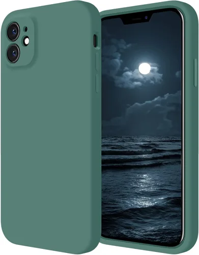 Miniatura 26 de FireNova Funda diseñada para iPhone 12 Pro, funda de silicona [protección de cámara] con forro de microfibra suave antiarañazos, 6.1 pulgadas