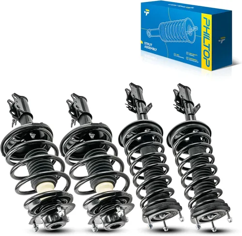 Miniatura 19 de PHILTOP Juego de puntales delanteros para 4Runner 2003-2023 2007-2014 FJ Cruiser 2005-2015 Tacoma 171371L/171371R - Conjunto de amortiguador