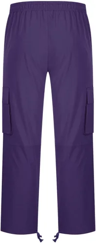 Miniatura 6 de Pantalones cargo para hombre 2024, ajuste relajado, ropa casual de trabajo, urbano, color caqui, pantalones deportivos holgados con bolsillos