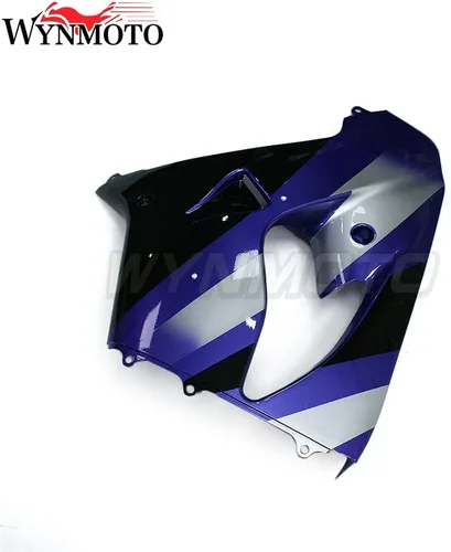 Miniatura 5 de STLPRO - Kit de carenado de plástico azul y negro compatible con Kawasaki 2002 2003 ZX-9R Ninja 02 03 ZX9R ABS Carrocería de motocicleta