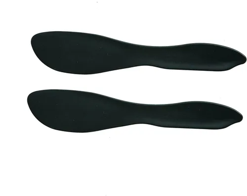 Miniatura 13 de Linden Sweden Juego de 2 esparcidores multiusos, gris carbón, cuchillo versátil para mantequilla para queso suave, mantequilla de maní, glaseado