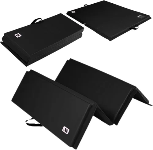 Miniatura 13 de We Sell Mats - Alfombrilla personal de ejercicio y fitness de 4 x 6 x 2 pulgadas para entrenamiento en casa - Ligera y plegable para transportar