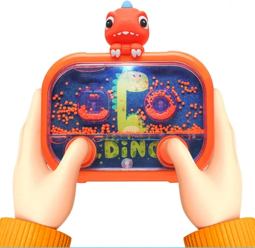 Miniatura 12 de Juego de agua de mano con luz - Juguete de bola de agua para niños a partir de 3 años, juguete retro, juego de viaje en automóvil sin pantalla
