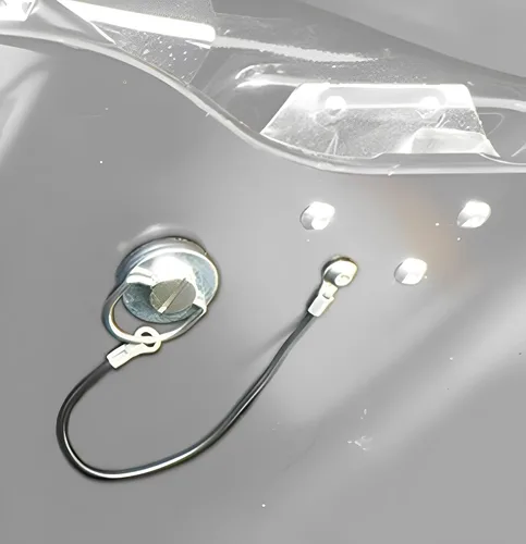 Miniatura 4 de Harley Abrazaderas de 1/4 de vuelta con arandelas, pernos de montaje de alforjas para silla de montar/Abrazaderas de alforjas para Harley Touring