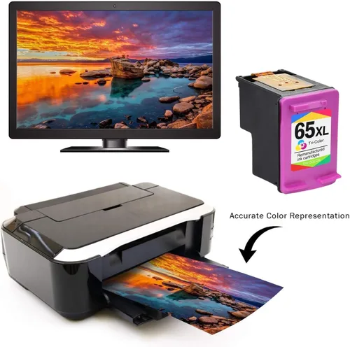 Miniatura 4 de Cartucho de tinta remanufacturado de color 65XL para HP Ink 65 HP65 XL HP65XL para Envy 5055 5052 5010 5070 5014 Deskjet 3755 3772 2600 3752 2652