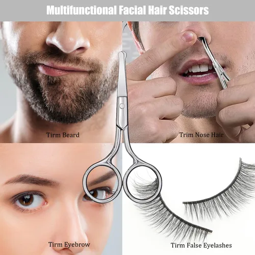 Miniatura 4 de Fcysy Kit de tijeras de peluquero profesional – Tijeras de adelgazamiento para cortar el cabello, mezclar y recortar, tijeras de peinado de pelucas