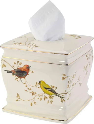 Miniatura 2 de Avanti Linens - Funda para caja de pañuelos, accesorios decorativos de encimera, decoración del hogar inspirada en la naturaleza